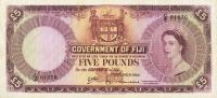 p54d from Fiji: 5 Pounds from 1962