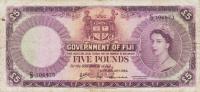 p54e from Fiji: 5 Pounds from 1964