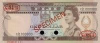 p76s1 from Fiji: 1 Dollar from 1980