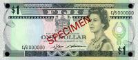 Gallery image for Fiji p81s2: 1 Dollar