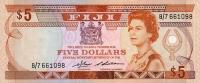 Gallery image for Fiji p83a: 5 Dollars