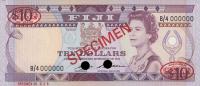 Gallery image for Fiji p84s1: 10 Dollars