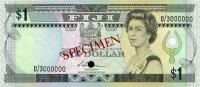 Gallery image for Fiji p86s1: 1 Dollar
