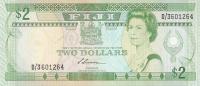 p87a from Fiji: 2 Dollars from 1988