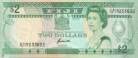 p90a from Fiji: 2 Dollars from 1995