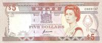 Gallery image for Fiji p91a: 5 Dollars