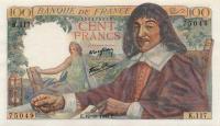 Gallery image for France p101a: 100 Francs