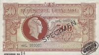 Gallery image for France p106s: 500 Francs