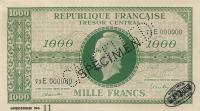 Gallery image for France p107s: 1000 Francs