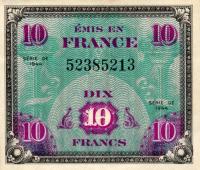 Gallery image for France p116a: 10 Francs