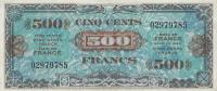 p119a from France: 500 Francs from 1944