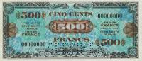 Gallery image for France p119s: 500 Francs