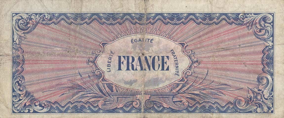 Back of France p122a: 50 Francs from 1944