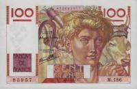 Gallery image for France p128a: 100 Francs