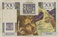 Gallery image for France p129b: 500 Francs