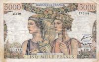 Gallery image for France p131c: 5000 Francs