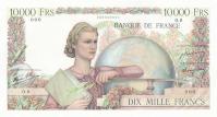 Gallery image for France p132s: 10000 Francs