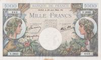 Gallery image for France p96c: 1000 Francs