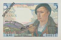 Gallery image for France p98s: 5 Francs