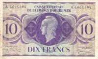 Gallery image for French Equatorial Africa p16d: 10 Francs