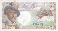 Gallery image for French Equatorial Africa p23a: 50 Francs