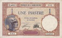 Gallery image for French Indo-China p48b: 1 Piastre