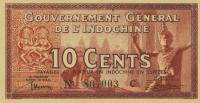 p85a from French Indo-China: 10 Cents from 1939