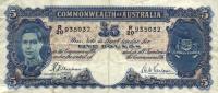 p27a from Australia: 5 Pounds from 1939