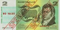 Gallery image for Australia p43s1: 2 Dollars