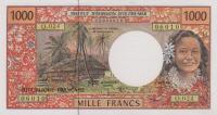Gallery image for French Pacific Territories p2f: 1000 Francs