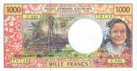 p2i from French Pacific Territories: 1000 Francs from 1996