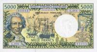 Gallery image for French Pacific Territories p3i: 5000 Francs