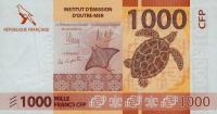 p6 from French Pacific Territories: 1000 Francs from 2014