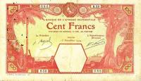 Gallery image for French West Africa p11Ba: 100 Francs
