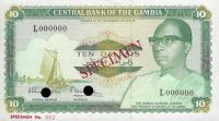 p10s from Gambia: 10 Dalasis from 1987