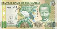 p26c from Gambia: 10 Dalasis from 2006