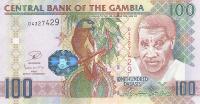 Gallery image for Gambia p29b: 100 Dalasis