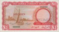 Gallery image for Gambia p2s: 1 Pound
