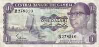 Gallery image for Gambia p4a: 1 Dalasi