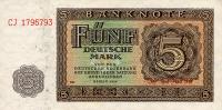 Gallery image for German Democratic Republic p11b: 5 Deutsche Mark