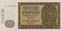 Gallery image for German Democratic Republic p13s: 20 Deutsche Mark