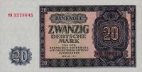 Gallery image for German Democratic Republic p19a: 20 Deutsche Mark