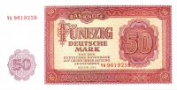 p20a from German Democratic Republic: 50 Deutsche Mark from 1955