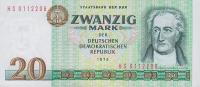 p29b from German Democratic Republic: 20 Mark from 1975