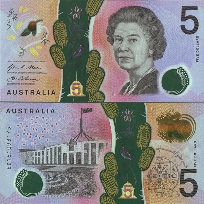 Collection image for Australian decimal banknotes - 5 Dollars.