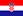 Flag for Croatia