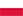 Flag for Poland