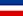 Flag for Yugoslavia