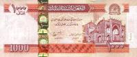 Gallery image for Afghanistan p77c: 1000 Afghanis