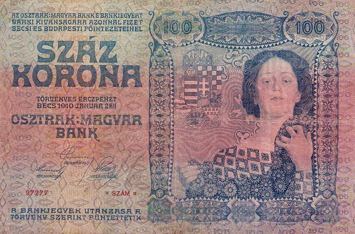 Back of Austria p11: 100 Kroner from 1910